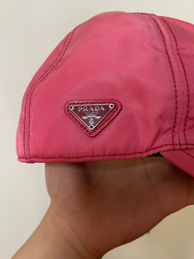 Prada Prada Baseball Cap in Light Pink Color Size ONE SIZE - 2 Thumbnail