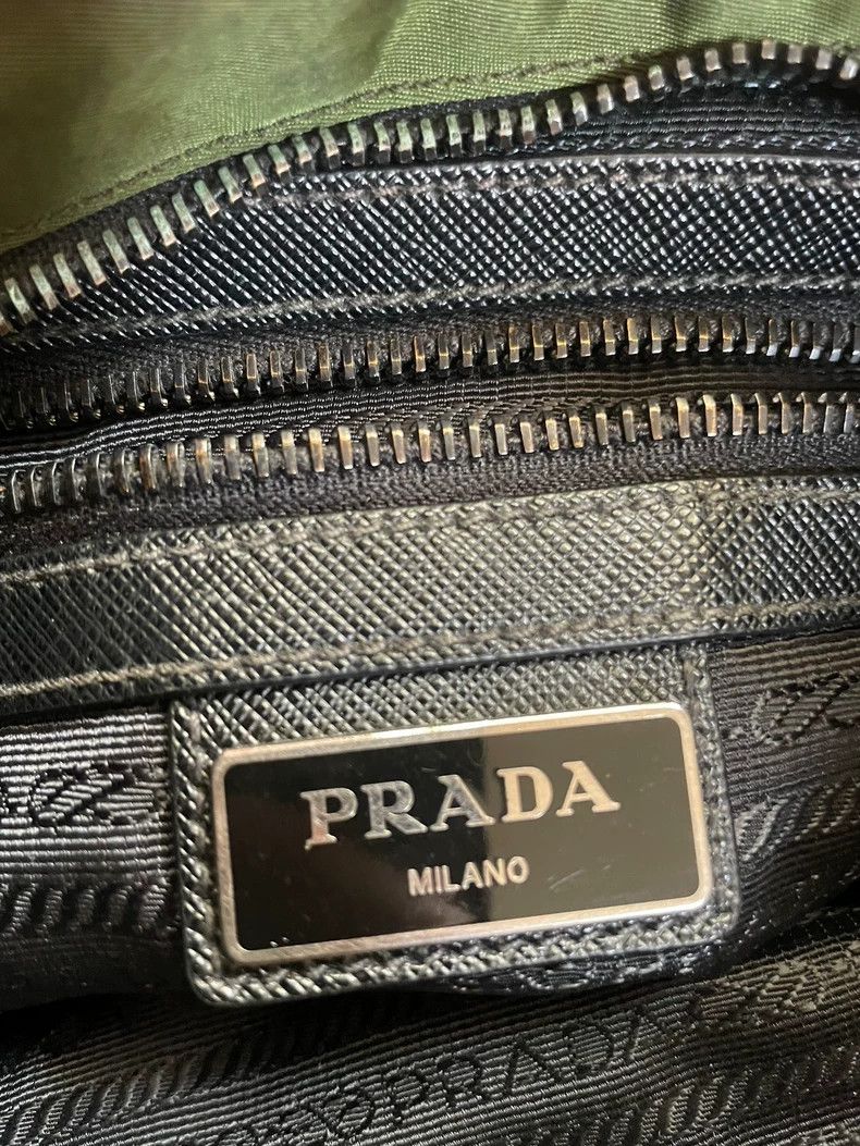 Prada Prada Green Crossbody Shoulder Bag Authentic Size ONE SIZE - 7 Thumbnail