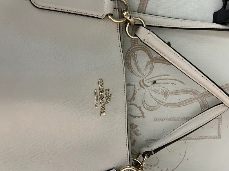 Coach Coach Tote Bag in White Color Size ONE SIZE - 2 Thumbnail