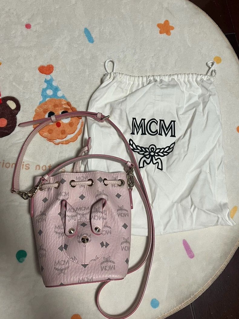 MCM MCM Zoo Rabbit Bucket Shoulder Bag Size ONE SIZE - 2 Thumbnail
