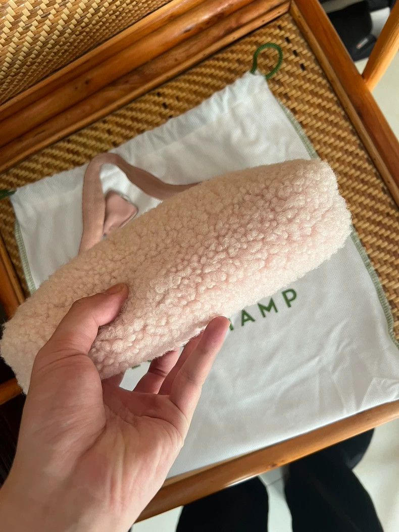 Prada Prada Pink Lamb Wool Handbag for Sale Size ONE SIZE - 5 Thumbnail