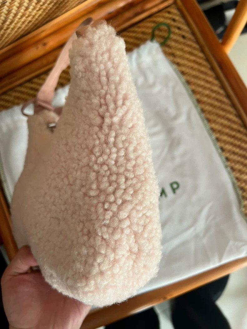 Prada Prada Pink Lamb Wool Handbag for Sale Size ONE SIZE - 4 Thumbnail