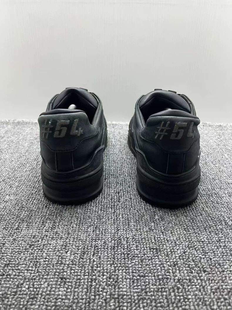 Louis Vuitton Louis Vuitton Trainer Black Sneakers Size 9 Size US 9 / EU 42 - 2 Thumbnail