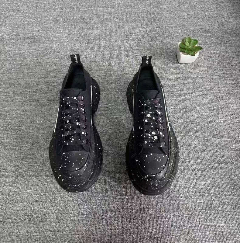 Alexander McQueen McQueen Martin Sneakers with Paint Splatter Size US 8.5 / EU 41-42 - 5 Thumbnail