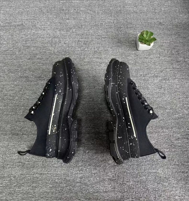 Alexander McQueen McQueen Martin Sneakers with Paint Splatter Size US 8.5 / EU 41-42 - 2 Thumbnail