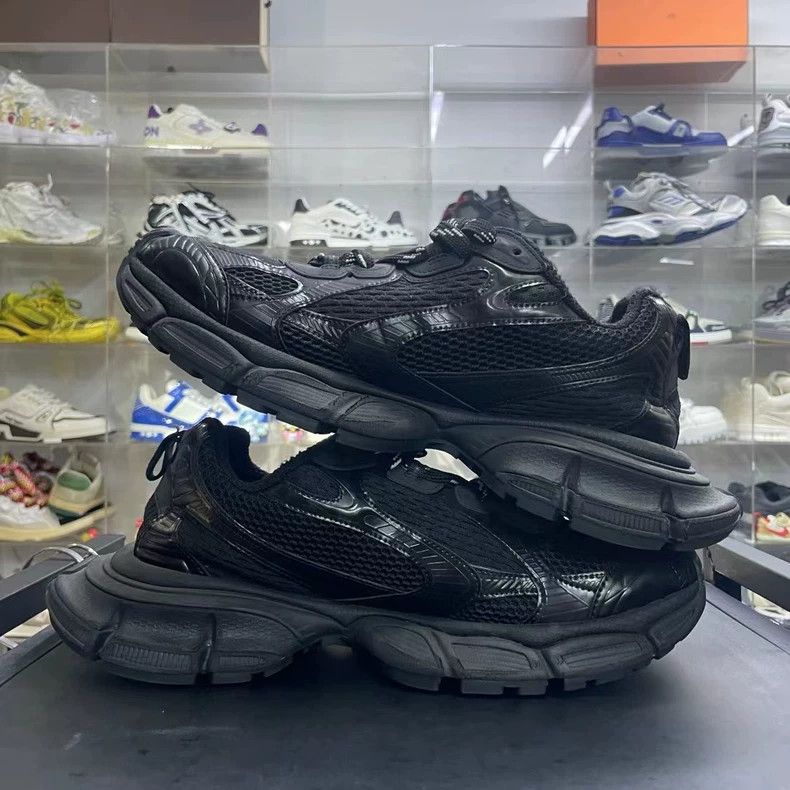 Balenciaga 3XL Black Sneakers in Original Box