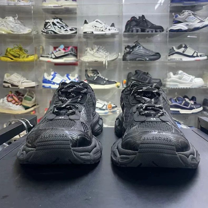 Balenciaga 3XL Black Sneakers in Original Box