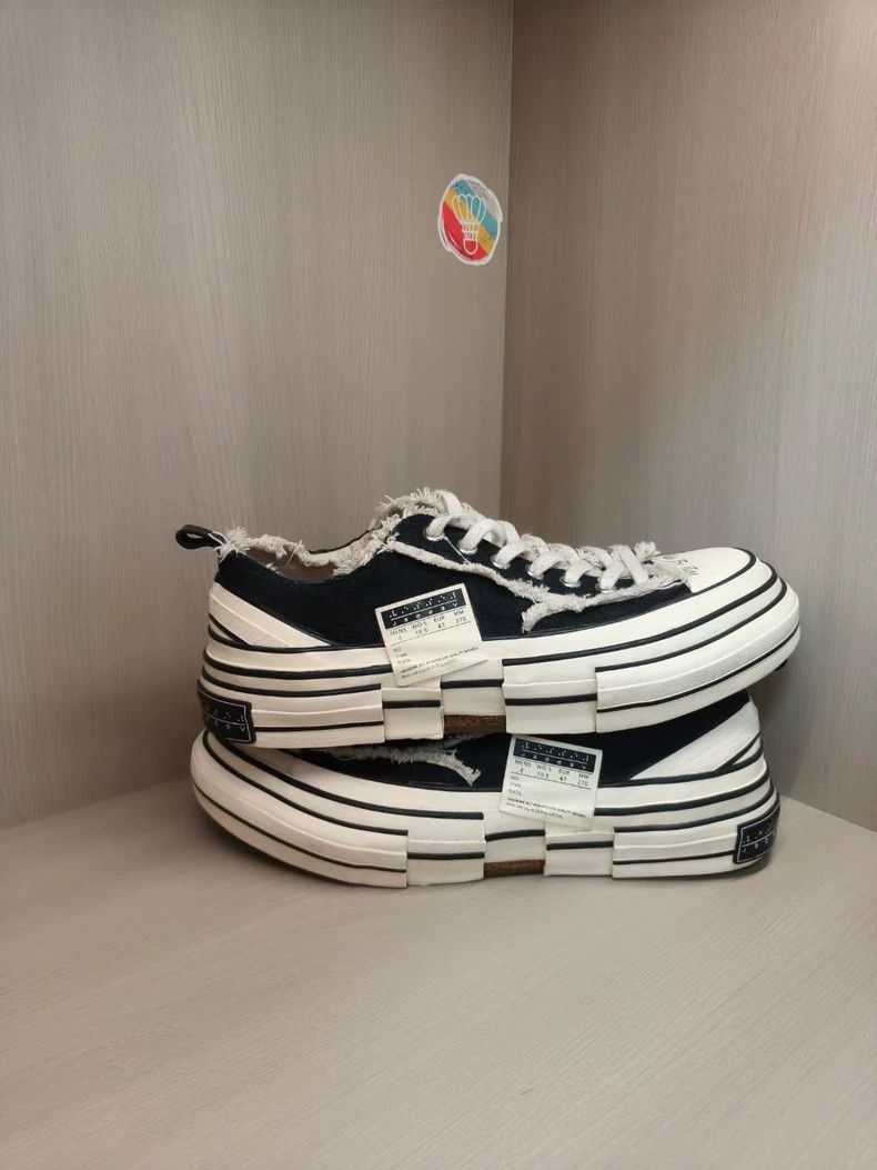 Rick Owens Wu Jianhao Black and White Sneakers Size US 9 / EU 42 - 4 Thumbnail