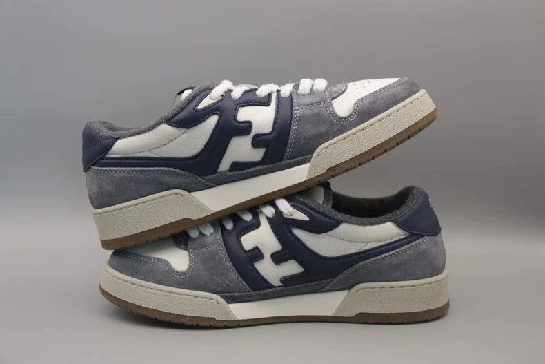 Fendi Fendi Fashion Sneakers in Blue and Gray Size US 8 / EU 41 - 2 Thumbnail
