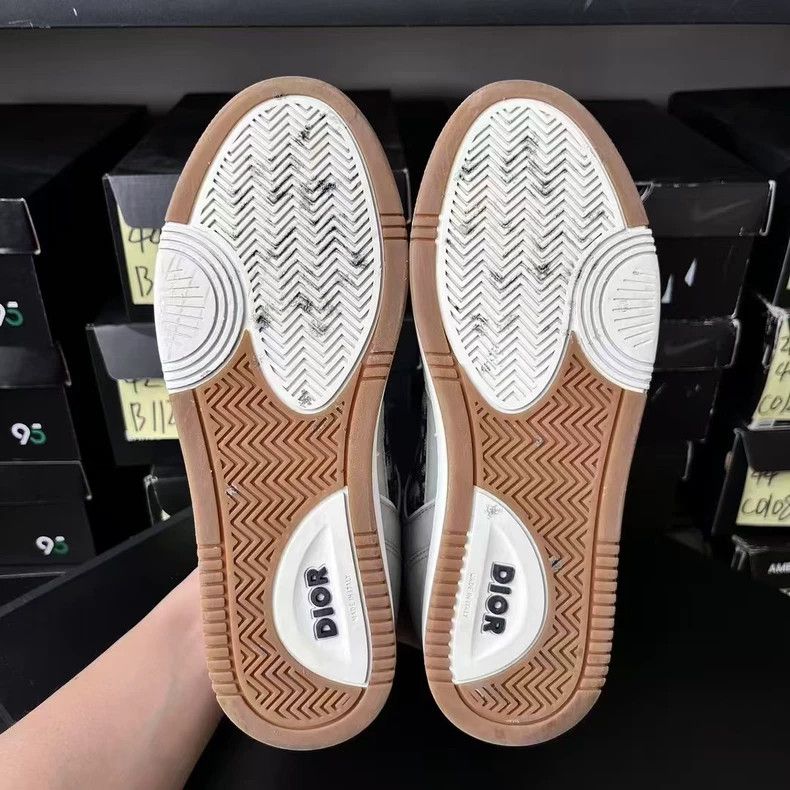 Dior Dior B27 Sneakers in Gray and White Size US 9 / EU 42 - 6 Thumbnail