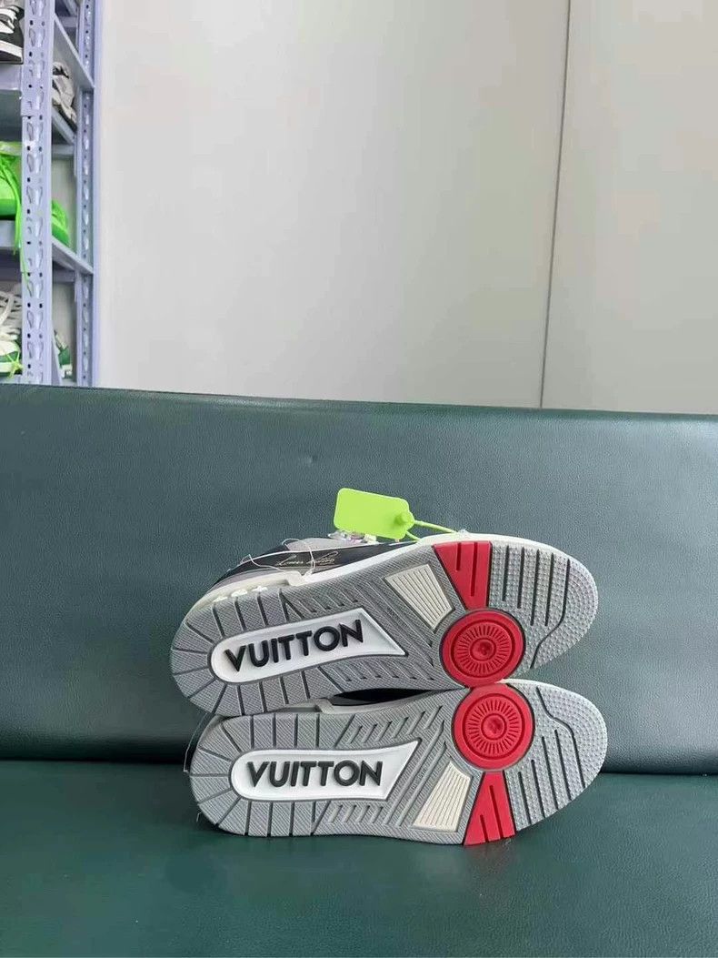 Louis Vuitton Louis Vuitton LV Trainer Black Pink Limited Edition Size US 8.5 / EU 41-42 - 7 Thumbnail