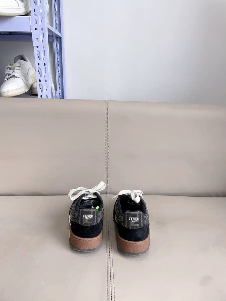 Fendi Fendi Double F Printed Sneakers Size 41 Size US 10.5 / EU 43-44 - 3 Thumbnail