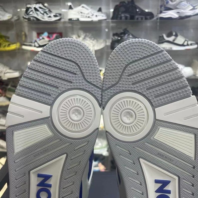 Louis Vuitton Louis Vuitton Lv Trainer Low-Top Sneakers Blue Size US 8.5 / EU 41-42 - 7 Thumbnail
