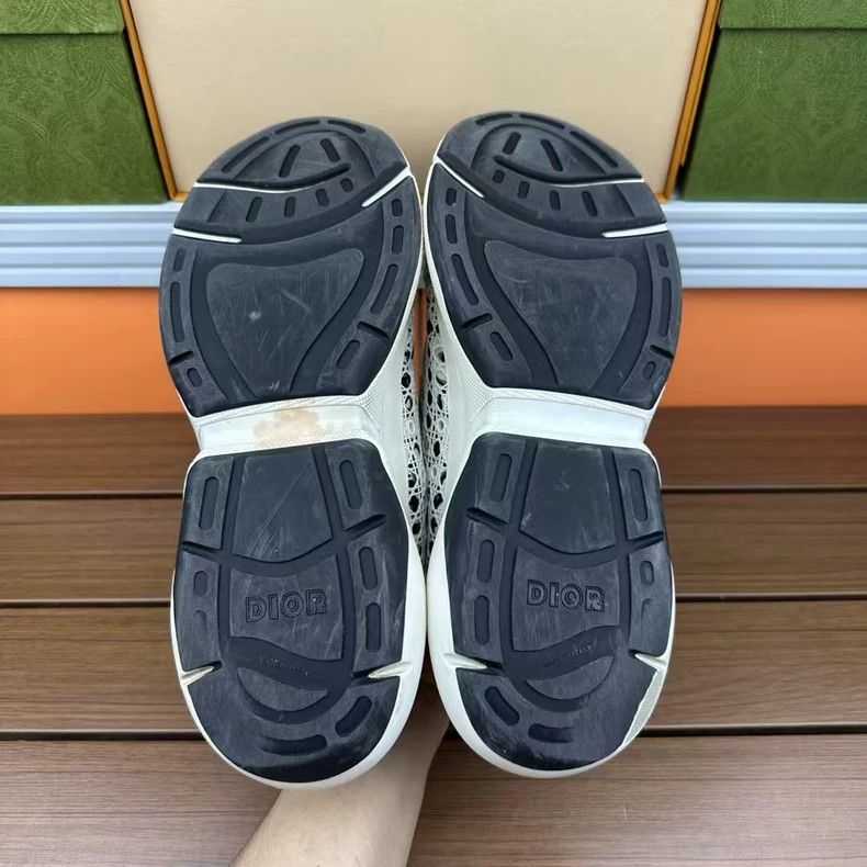 Dior Dior B24 Casual Shoes White and Black Size US 7.5 / EU 40-41 - 6 Thumbnail
