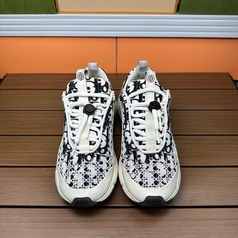 Dior Dior B24 Casual Shoes White and Black Size US 7.5 / EU 40-41 - 2 Thumbnail