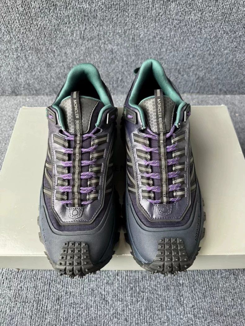 Moncler Moncler Trailgrip Outdoor Shoes Blue and Black Size US 9 / EU 42 - 4 Thumbnail
