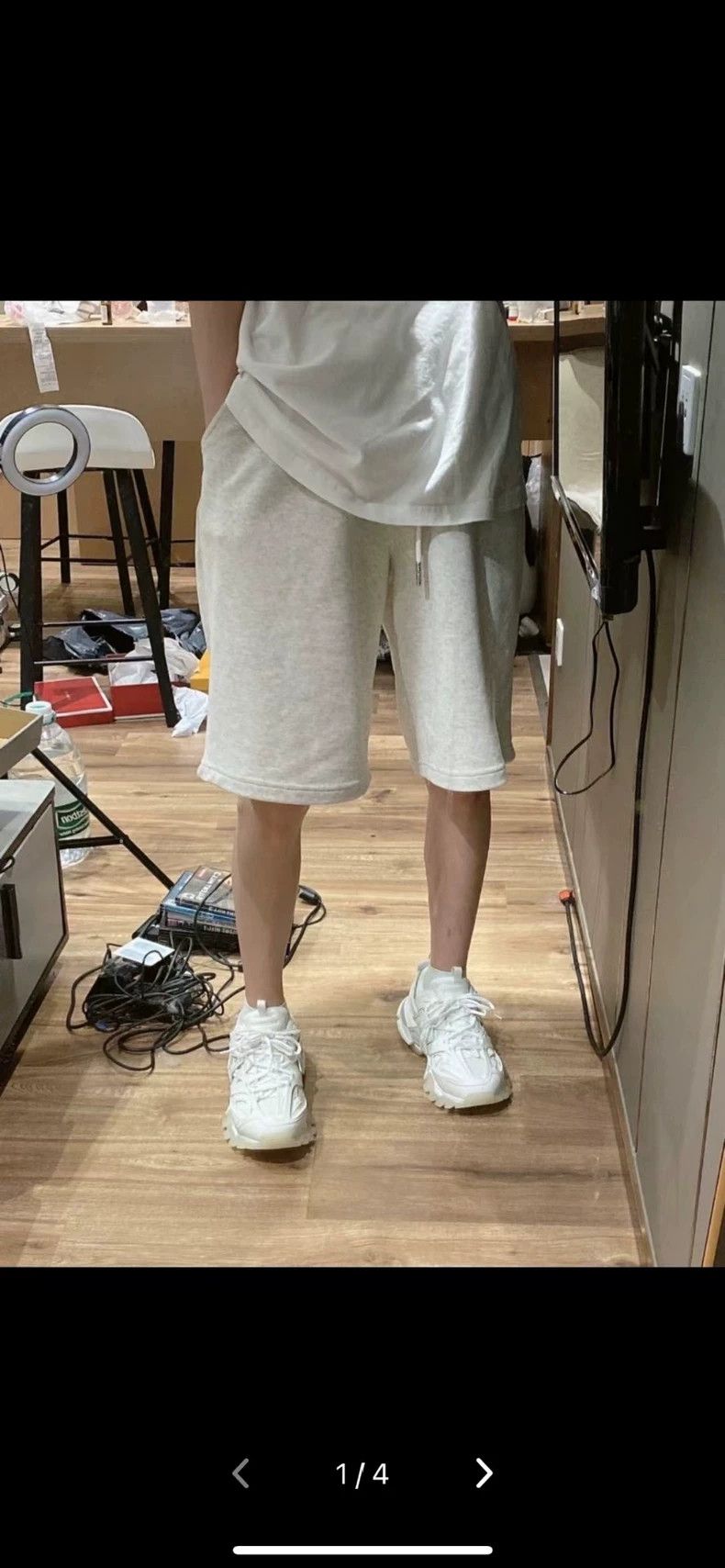 Balenciaga Balenciaga Track Sneakers in Glow White Size US 9 / EU 42 - 8 Thumbnail