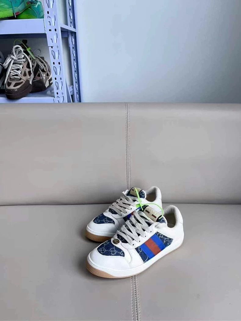 Gucci Gucci Red Blue Sneakers Size 41 Accessories Size US 8 / EU 41 - 2 Thumbnail