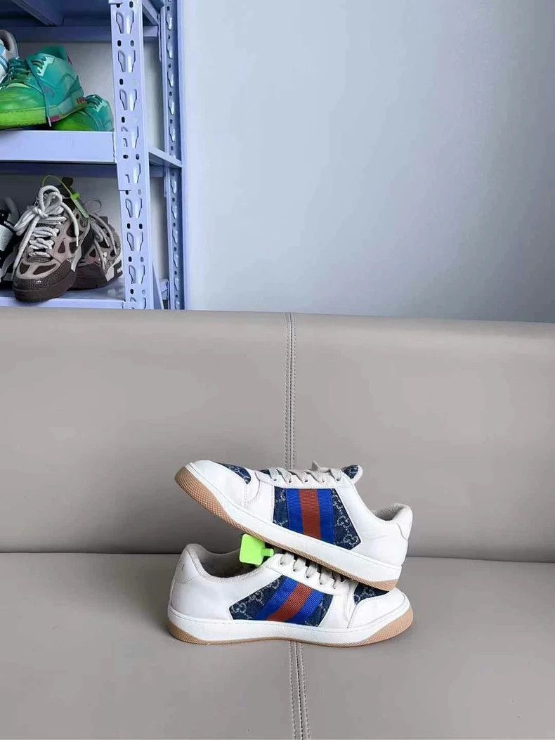Gucci Gucci Red Blue Sneakers Size 41 Accessories Size US 8 / EU 41 - 5 Thumbnail