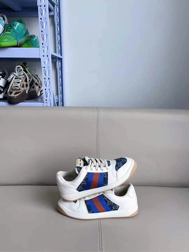 Gucci Gucci Red Blue Sneakers Size 41 Accessories Size US 8 / EU 41 - 6 Thumbnail