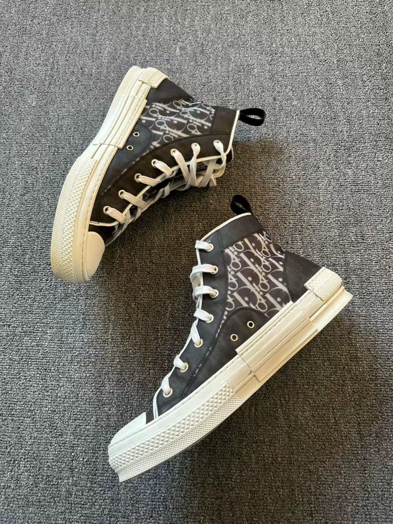 Dior Dior B23 High Top Sneakers Size 44 Size US 10 / EU 43 - 3 Thumbnail
