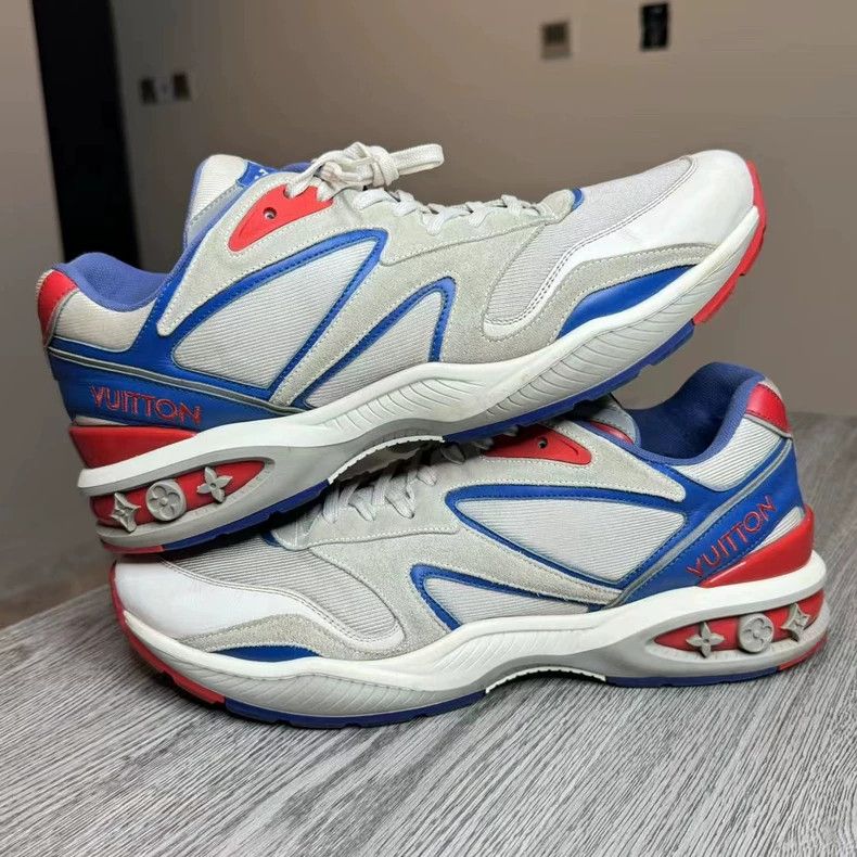 Louis Vuitton LOUIS VUITTON Trail Sneakers Size 43.5 Size US 10.5 / EU 43-44 - 4 Thumbnail