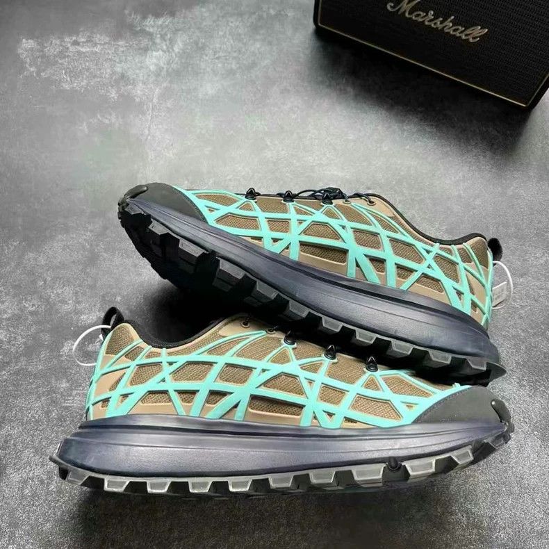 Dior DIOR B31 Black Blue Khaki Sneakers Size 43 Size US 10.5 / EU 43-44 - 2 Thumbnail