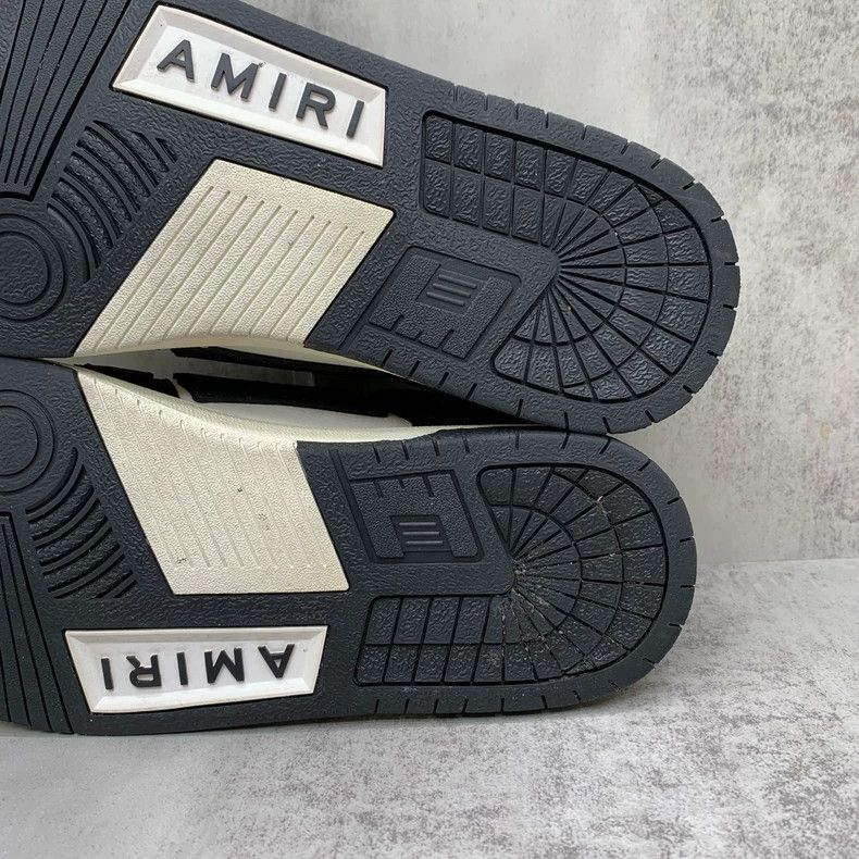 Amiri AMIRI Black and White Sparkling Sneakers Size 42 Size US 9 / EU 42 - 9 Thumbnail