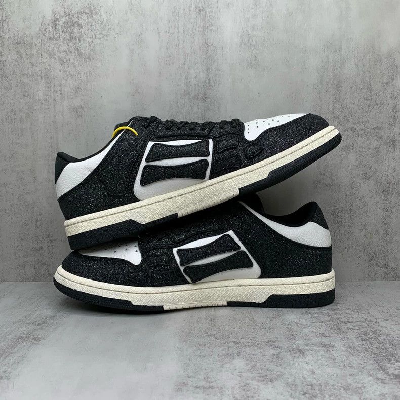 Amiri AMIRI Black and White Sparkling Sneakers Size 42 Size US 9 / EU 42 - 4 Thumbnail