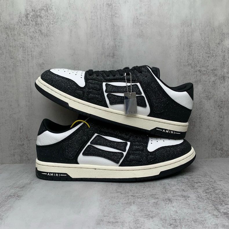 Amiri AMIRI Black and White Sparkling Sneakers Size 42 Size US 9 / EU 42 - 2 Thumbnail