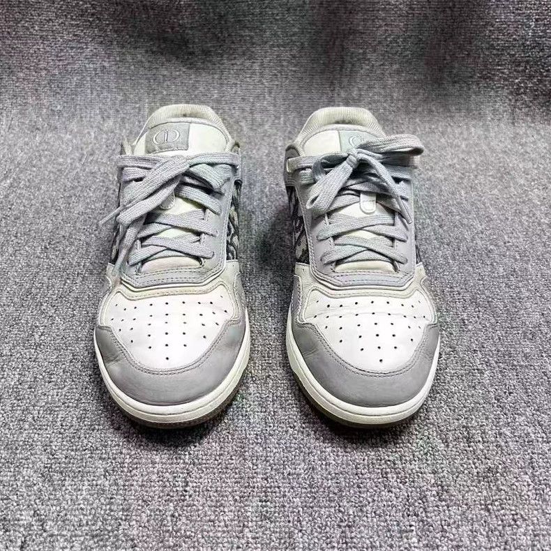Dior Dior B27 Gray White Casual Sneakers Size US 9.5 / EU 42-43 - 3 Thumbnail