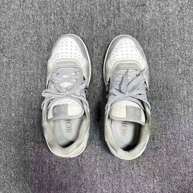 Dior Dior B27 Gray White Casual Sneakers Size US 9.5 / EU 42-43 - 4 Thumbnail