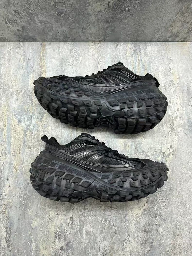 Balenciaga Balenciaga Tire Sneakers Black Size 40 Size US 8 / EU 41 - 5 Thumbnail