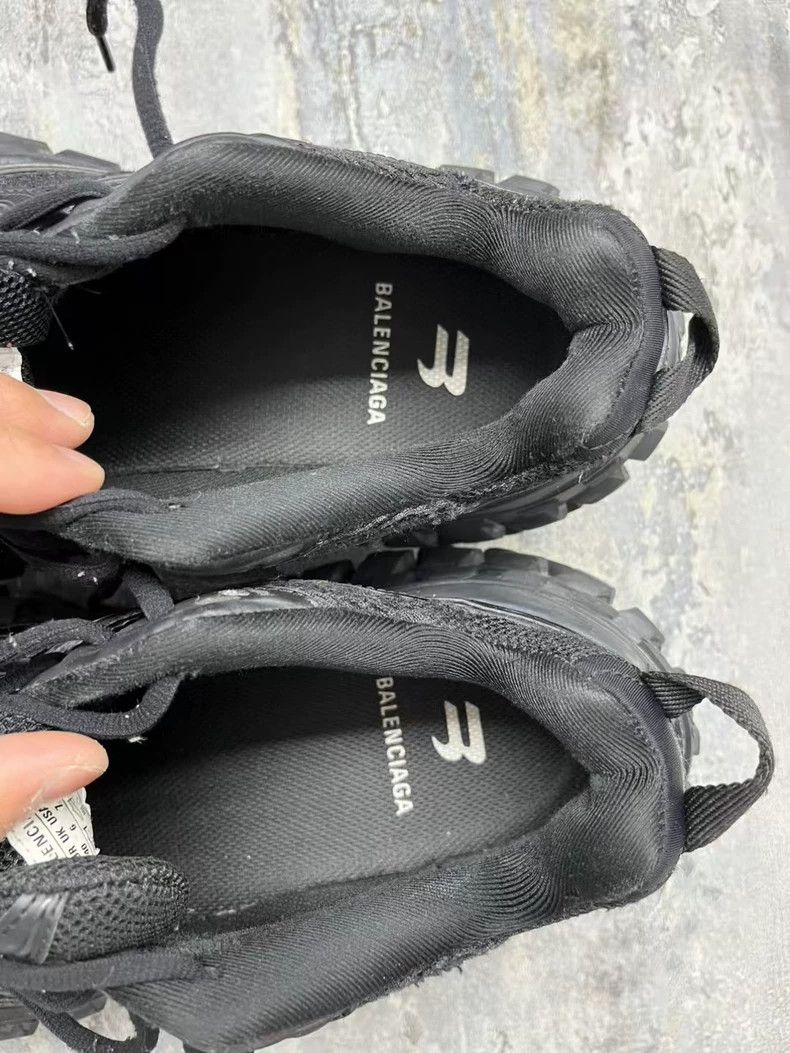 Balenciaga Balenciaga Tire Sneakers Black Size 40 Size US 8 / EU 41 - 7 Thumbnail