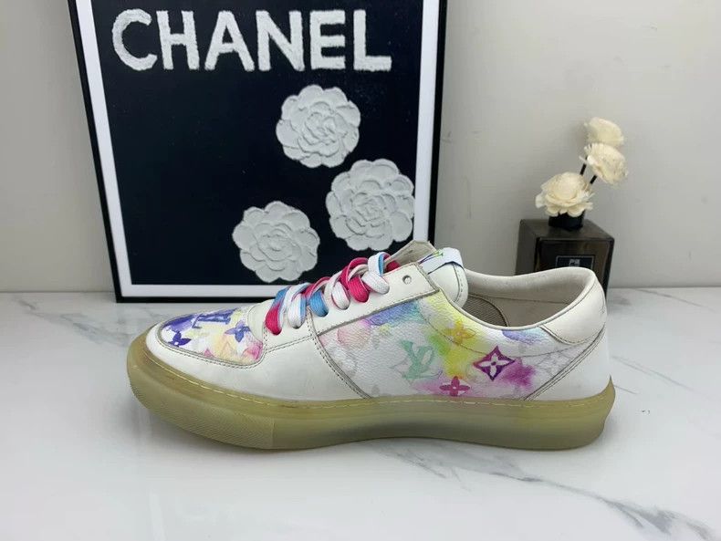 Louis Vuitton Louis Vuitton Ollie Watercolor Sneakers Size 8 Size US 8 / EU 41 - 6 Thumbnail