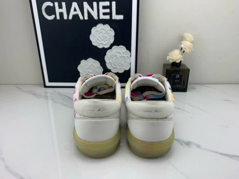 Louis Vuitton Louis Vuitton Ollie Watercolor Sneakers Size 8 Size US 8 / EU 41 - 2 Thumbnail