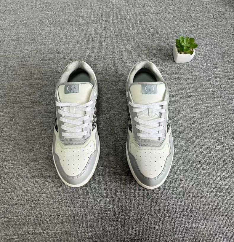 Dior Dior B27 Sneakers in Gray and White Size US 9.5 / EU 42-43 - 3 Thumbnail