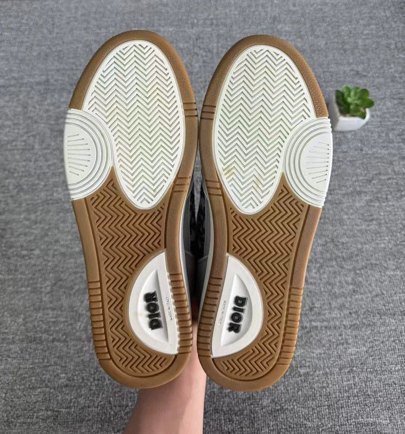 Dior Dior B27 Sneakers in Gray and White Size US 9.5 / EU 42-43 - 6 Thumbnail