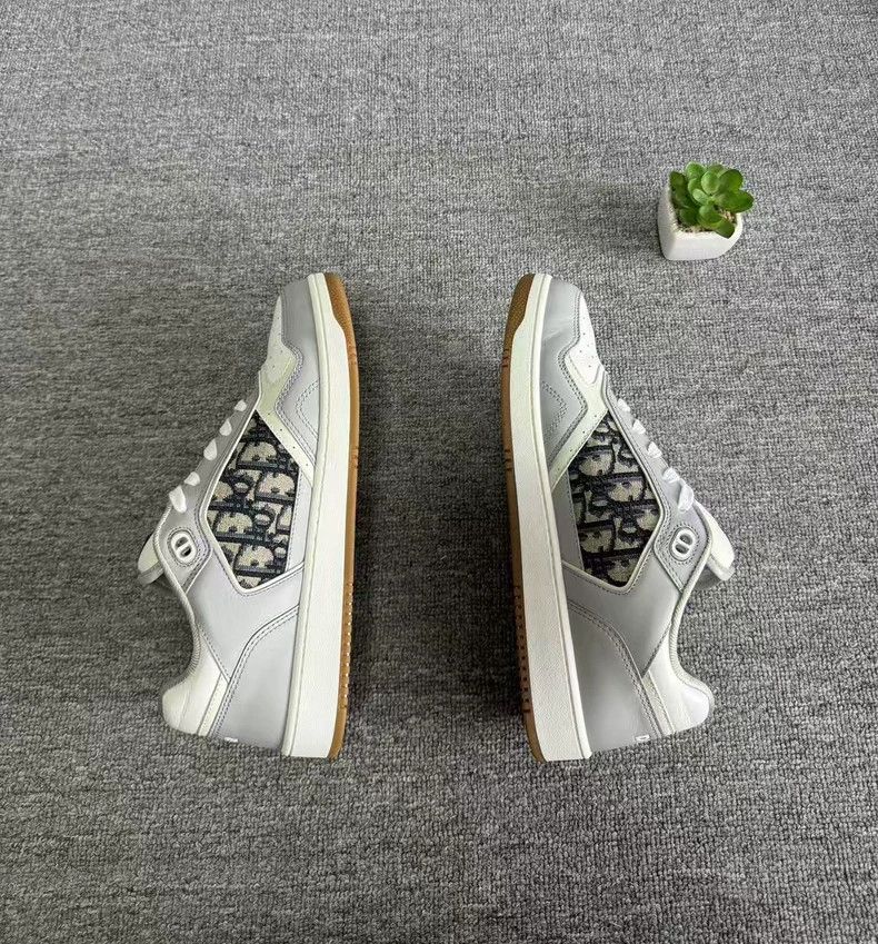 Dior Dior B27 Sneakers in Gray and White Size US 9.5 / EU 42-43 - 5 Thumbnail