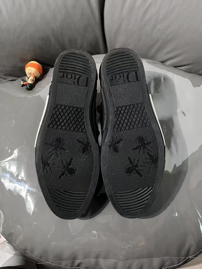 Dior Dior B23 Low Black Sneakers Size 43 Size US 10 / EU 43 - 6 Thumbnail