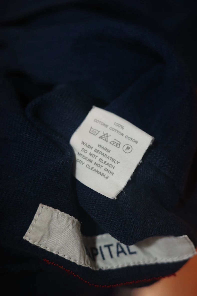 Kapital Kaptial Heavy Denim Short Sleeve Shirt Size US L / EU 52-54 / 3 - 4 Thumbnail