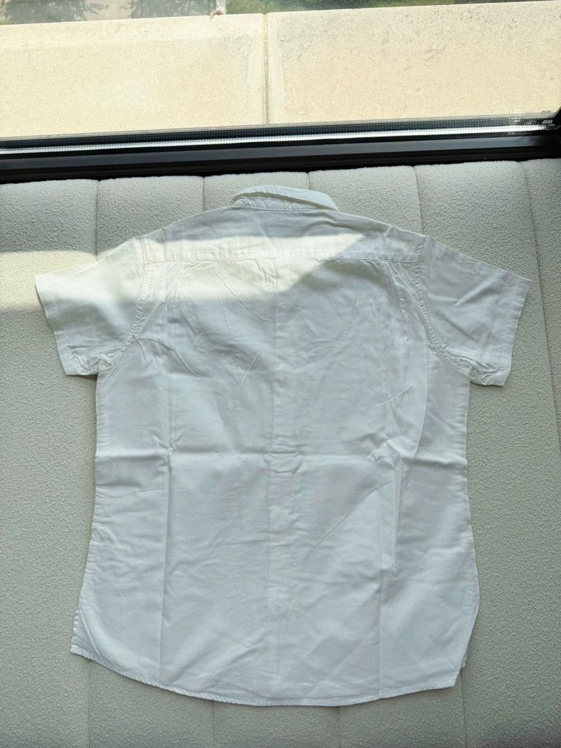 Kapital Loose Short Sleeve White Pocket Shirt Size US M / EU 48-50 / 2 - 2 Thumbnail