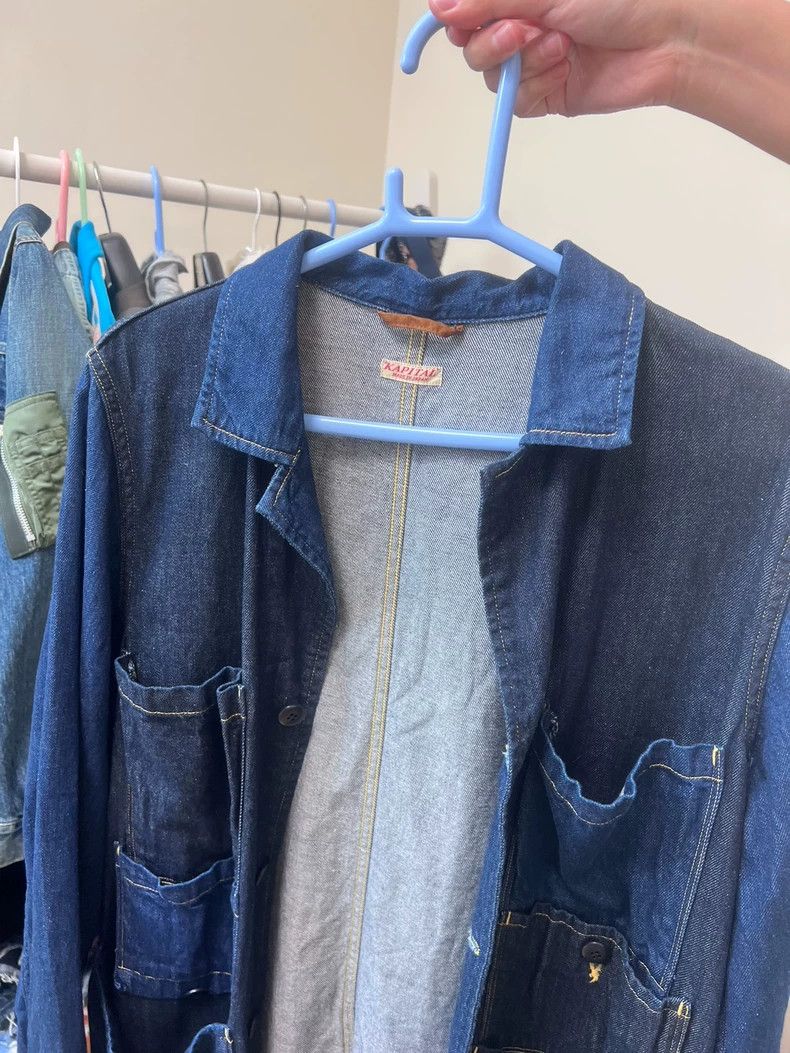 Kapital Long Denim Shirt Jacket by Kapital Size US S / EU 44-46 / 1 - 4 Thumbnail