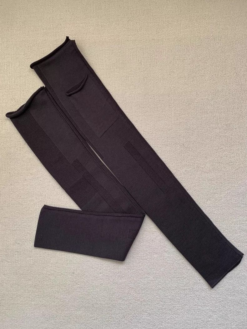 Rick Owens Rick Owens Glitter Wool Knit Sleeves Gloves Size ONE SIZE - 3 Thumbnail