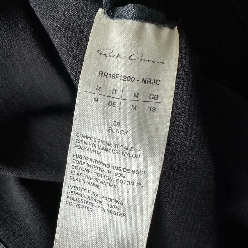 Rick Owens Rick Owens Black Layered Jacket Size M Size US M / EU 48-50 / 2 - 5 Thumbnail