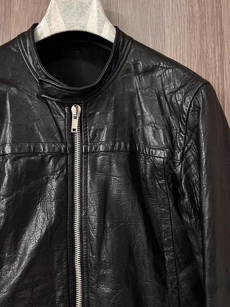 Rick Owens Rick Owens Black Leather Biker Jacket Size US XS / EU 42 / 0 - 2 Thumbnail