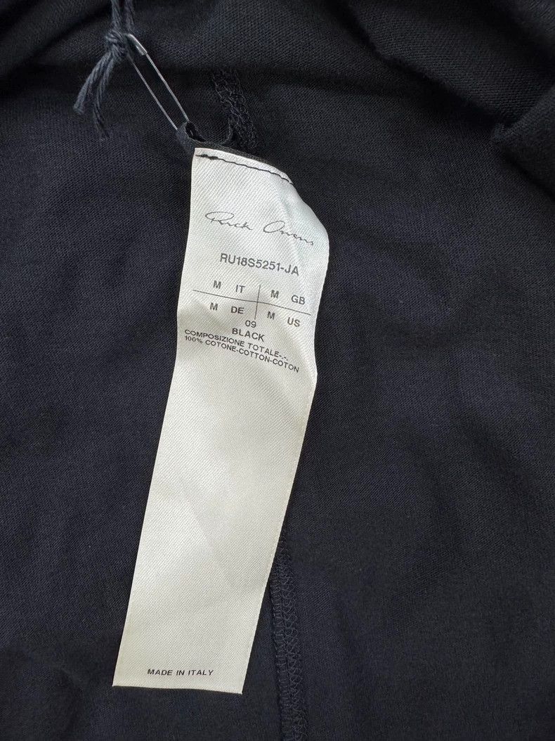 Rick Owens Rick Owens Black T-Shirt Size M Size US M / EU 48-50 / 2 - 6 Thumbnail