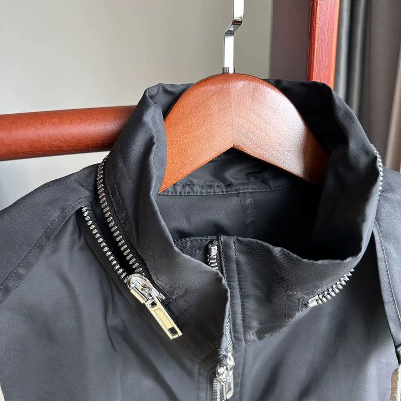 Rick Owens Rick Owens Black Nylon Jacket Size S Size US S / EU 44-46 / 1 - 4 Thumbnail