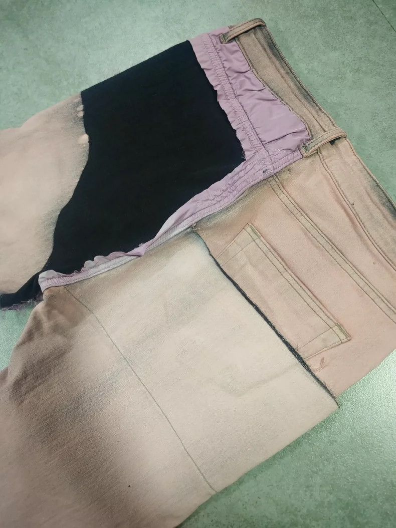 Rick Owens Rick Owens Pink Jeans with Unique Design Size US 30 / EU 46 - 3 Thumbnail