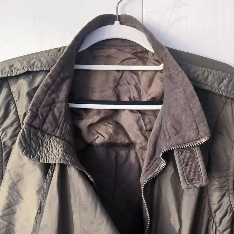 Rick Owens Rick Owens Green Jacket with Unique Design Size US L / EU 52-54 / 3 - 3 Thumbnail